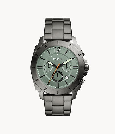 FOSSIL Privateer Sport Chronograph Smoke Stainless Steel Watch