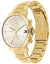 NEW Tommy Hilfiger watch 1710384 - Men's Gold PVD, IP Blue Dial