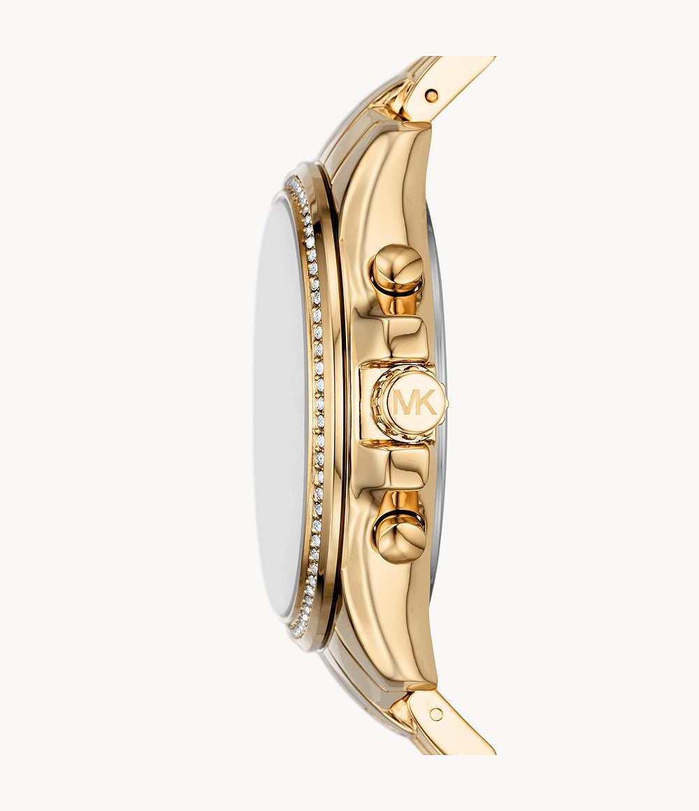Michael Kors Chronograph Gold-Tone Alloy Watch - MK7250