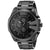 DIESEL Men's Chronograph Gunmetal Ion-Plated Stainless Steel Bracelet Watch 51mm